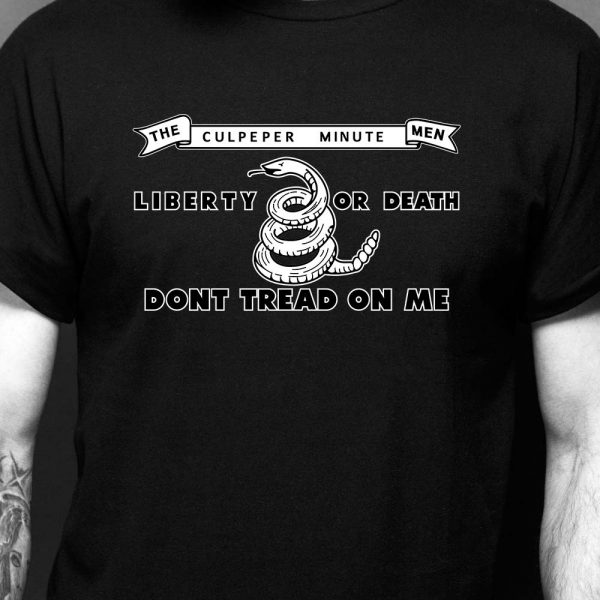 Culpeper Minute Men Liberty or Death T-shirt