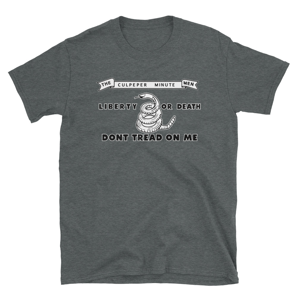 Culpeper Minutemen Flag T-Shirt - Shirts of Liberty