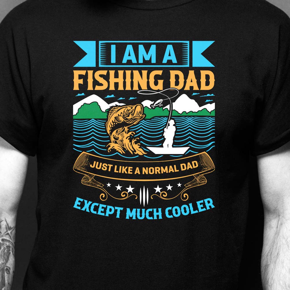 Fishing Dad t-shirt - Shirts of Liberty